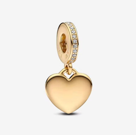 Dijen dorado corazon